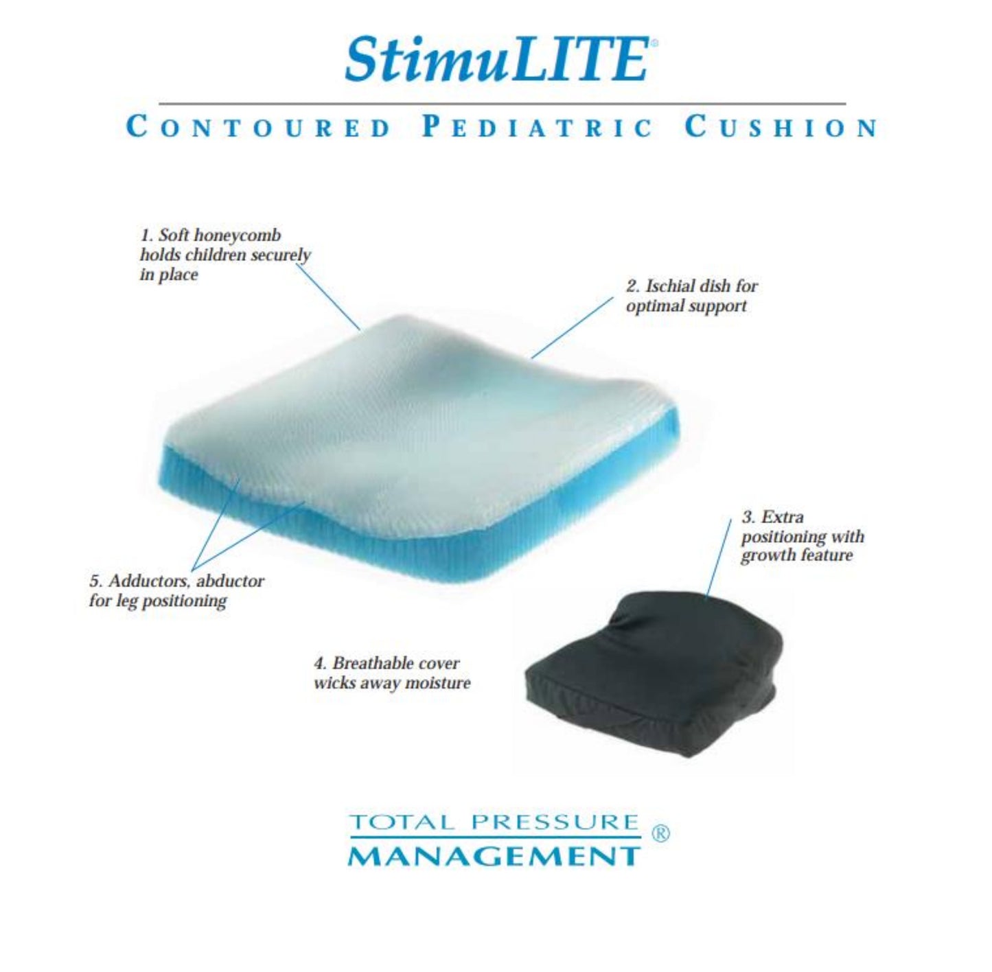 Stimulite® Contoured Pediatric Cushion